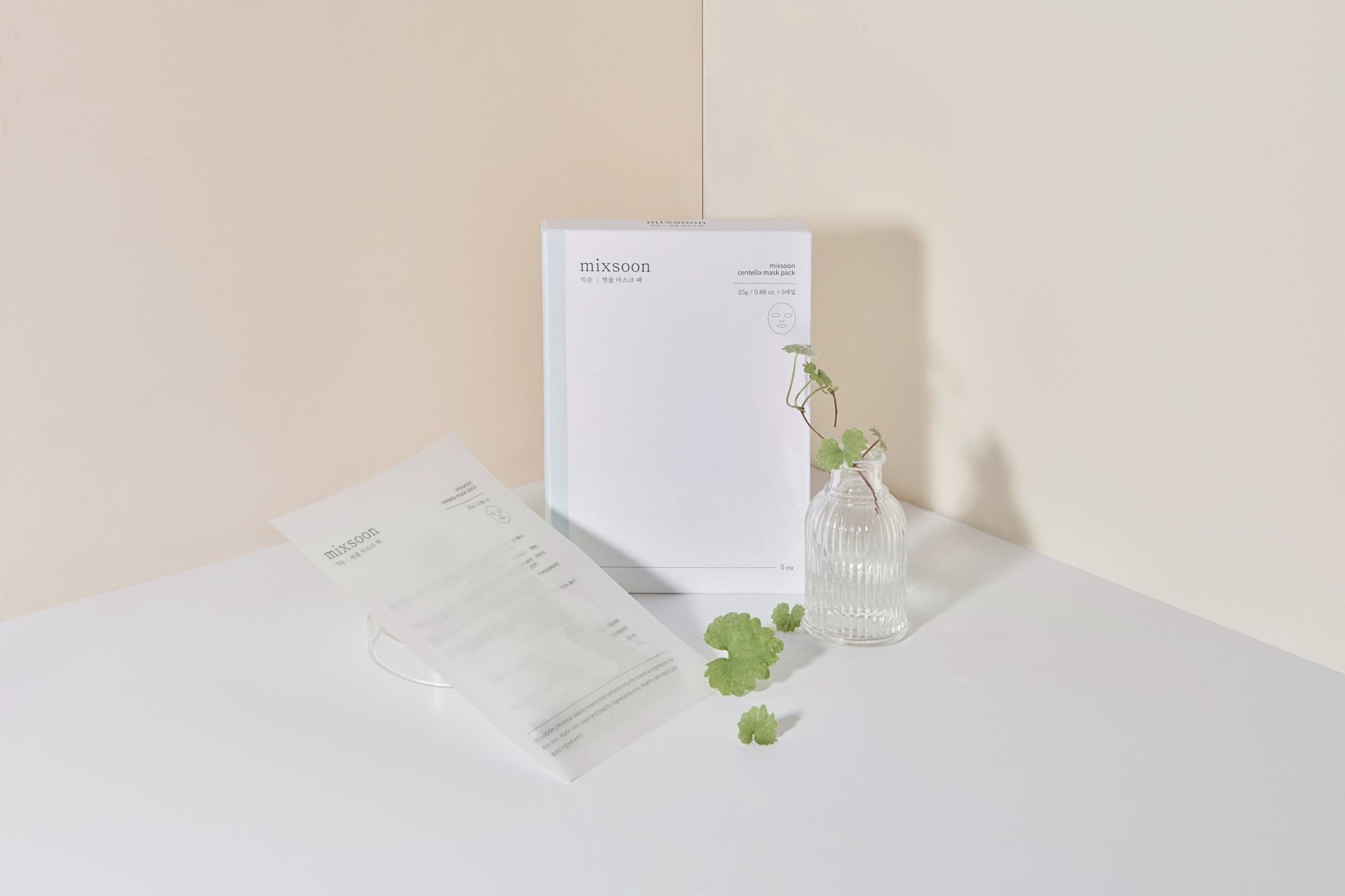 Centella Mask Pack [25g*5ea] - Mixsoon DE Official Store