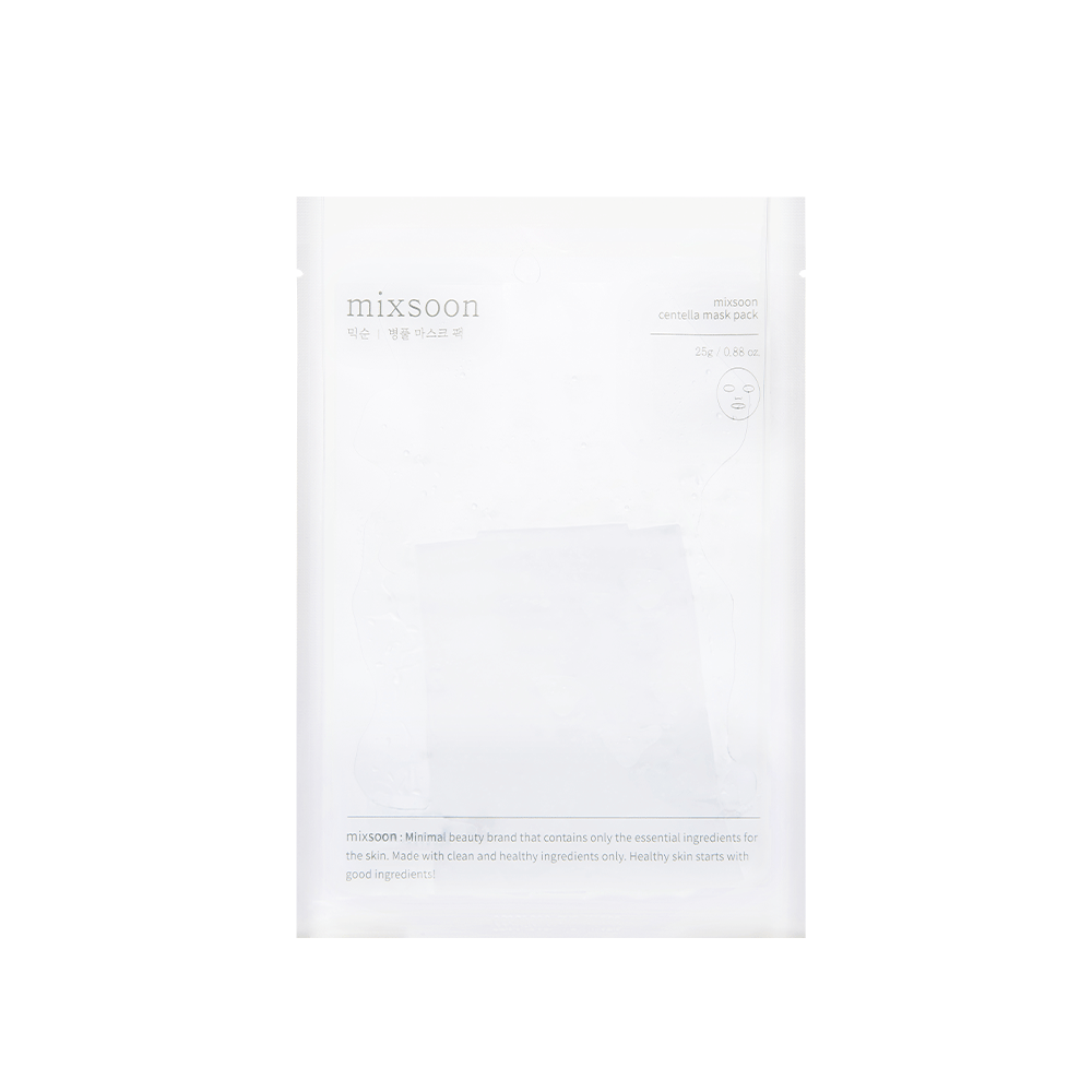 Centella Mask Pack [25g*5ea] - Mixsoon DE Official Store