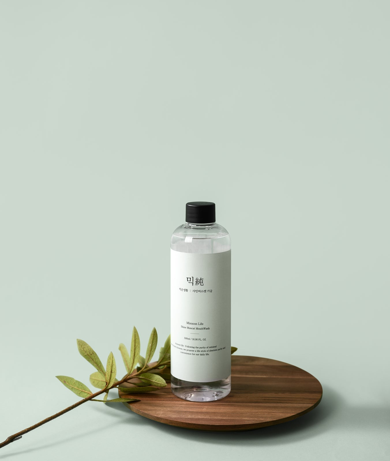 Life Mild Mouthwash (Shine Muscat Scent) [500ml] - Mixsoon DE Official Store