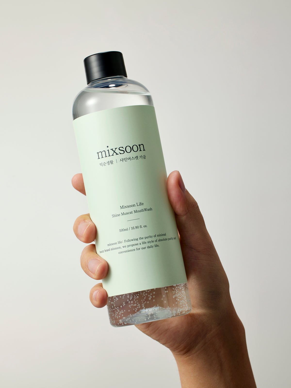 Life Mild Mouthwash (Shine Muscat Scent) [500ml] - Mixsoon DE Official Store