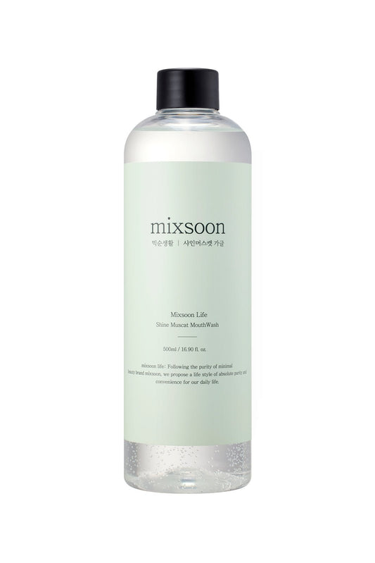 Life Mild Mouthwash (Shine Muscat Scent) [500ml] - Mixsoon DE Official Store