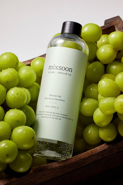 Life Mild Mouthwash (Shine Muscat Scent) [500ml] - Mixsoon DE Official Store