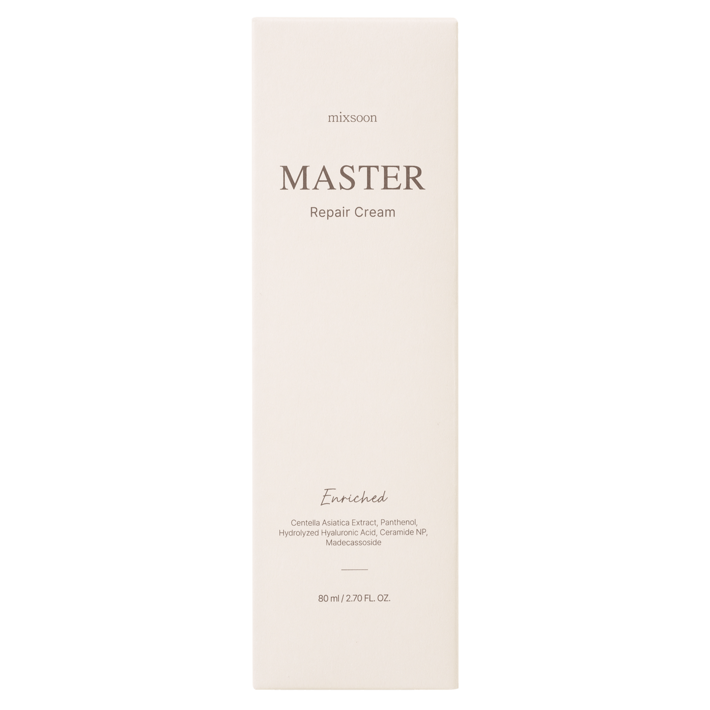 Master Repair Cream [Enriched 80ml] - Mixsoon DE Official Store