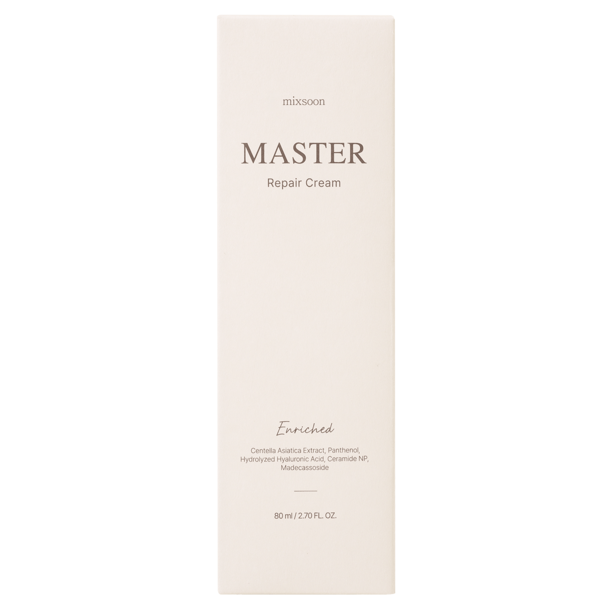 Master Repair Cream [Enriched 80ml] - Mixsoon DE Official Store