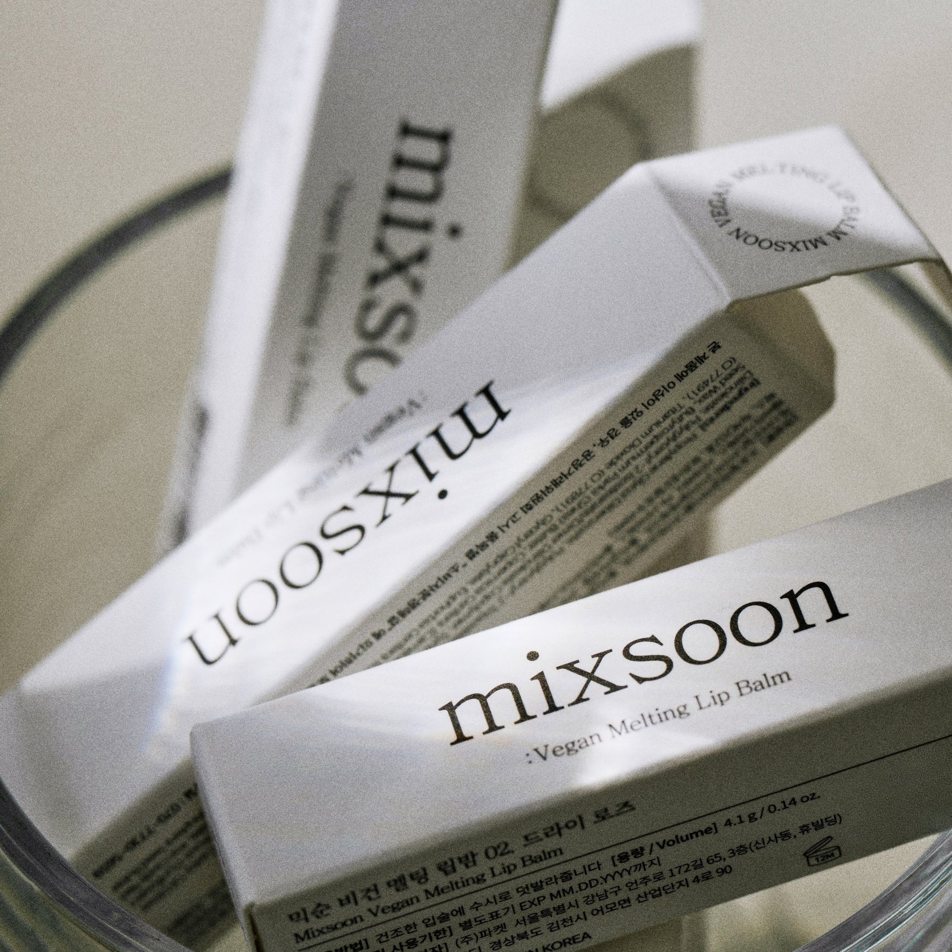 Vegan Melting Lip Balm [Clear 4.1g] - Mixsoon DE Official Store